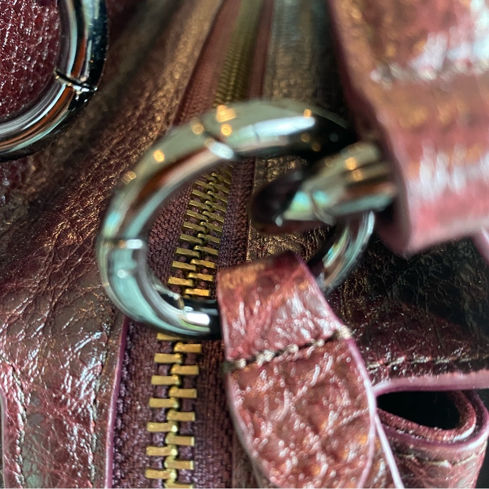 NWT Rebecca Minkoff Currant Leather Satchel/Crossbody Bag - Picture 10 of 16